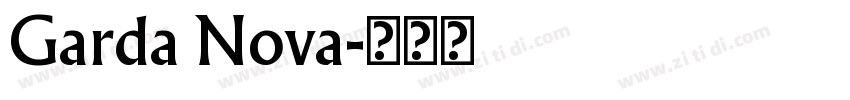 Garda Nova字体转换